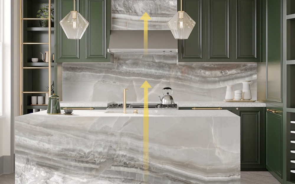 kitchen setting Hialeah bioquartz